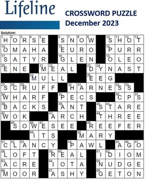 Dec_Sleigh Ride_2023 Crossword Solutions