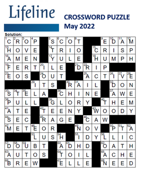 Lifeline May22 Crossword solutions1
